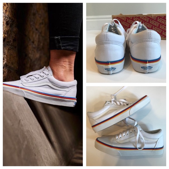 vans rainbow old skool 2018